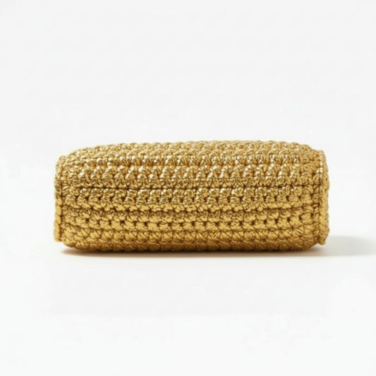 Sunglasses | Eyeglasses Pouch | Handmade  in Metallic Gold